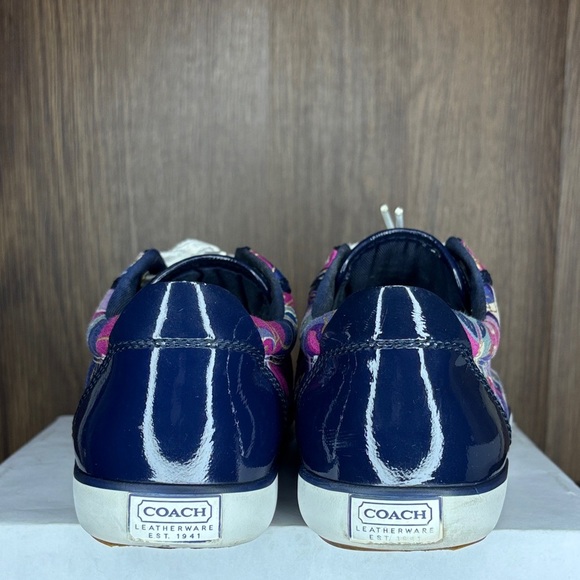 🔥🔥🔥Coach Colorful Graphic Women's Sneakers Size: 9B🔥🔥🔥 - Picture 5 of 9